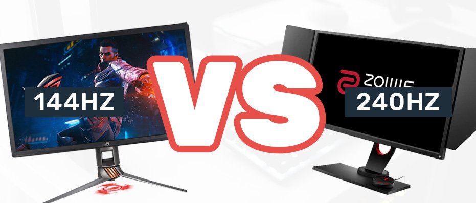 144Hz vs 240Hz Gaming Monitor
