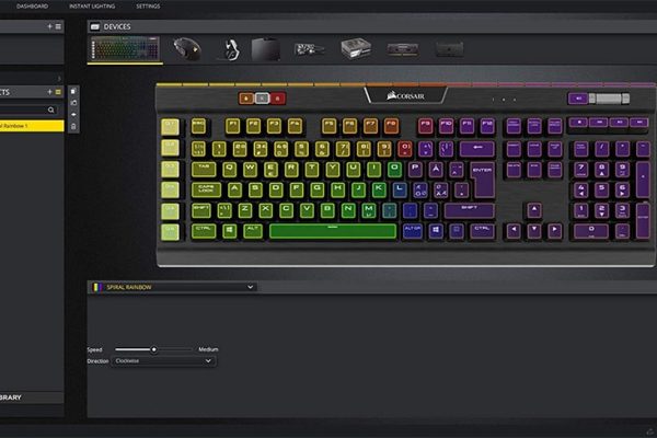 CORSAIR K70 software program