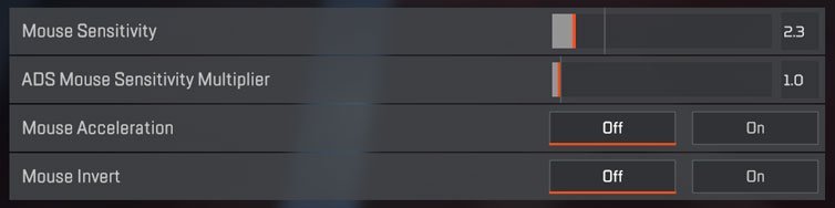 CouRage Apex Legends Sensitivity