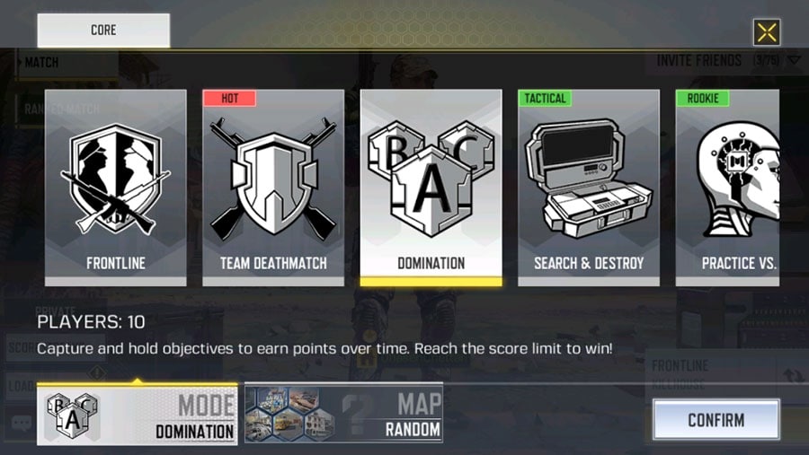 Domination Call of Duty Mobile