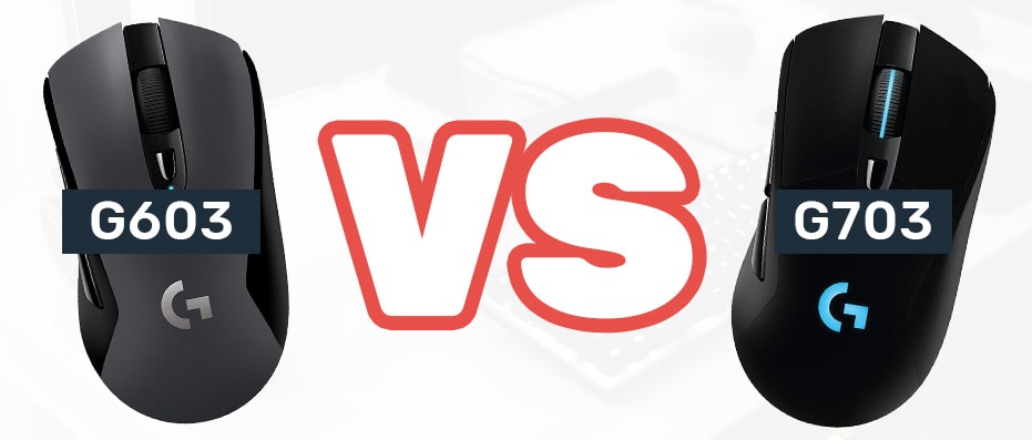 G603 vs G703 logitech