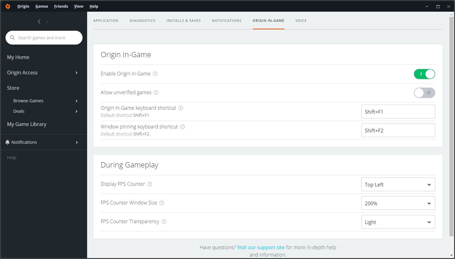 How do I show frame rate in Apex legends