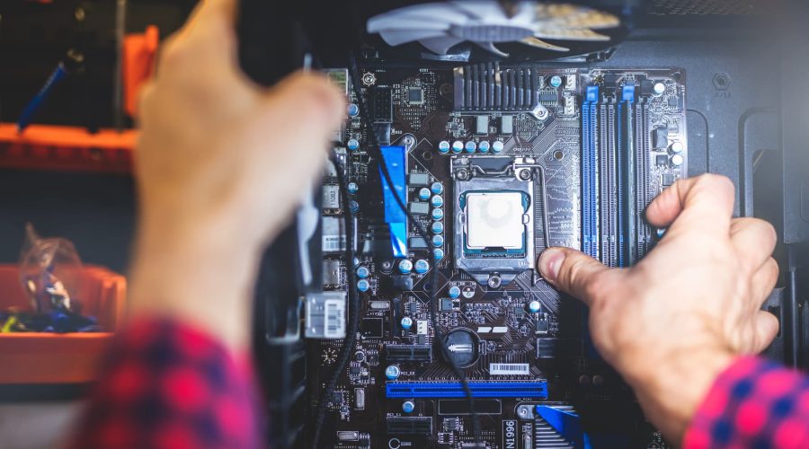 installing 120mm case fans in PC