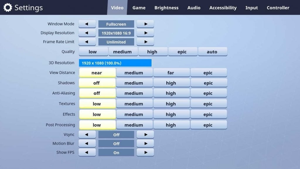 Make Fortnite Run Better on Mac 