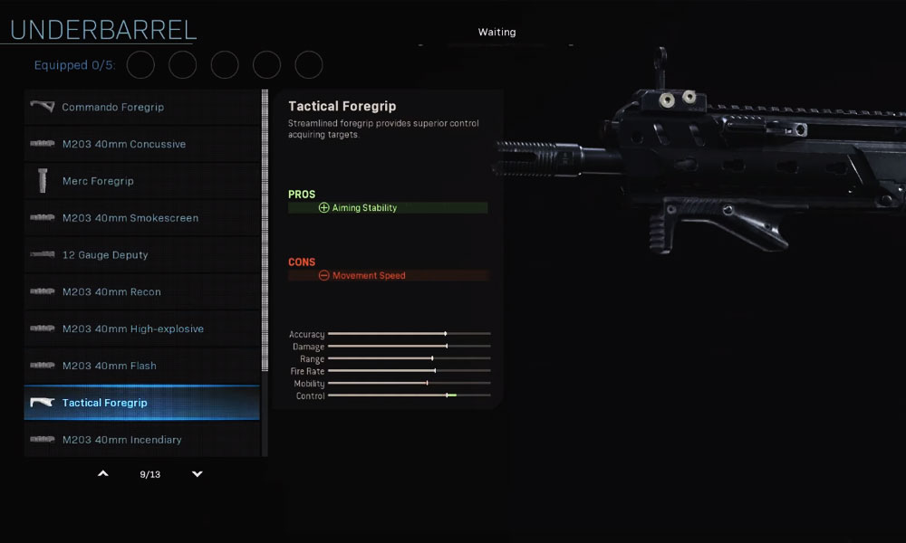 modern warfare Tactical Foregrip