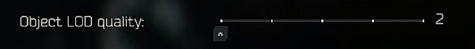 Object LOD Quality setting