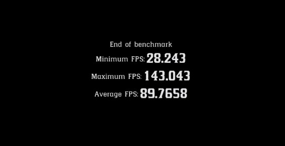 Red Dead Redemption Benchmark Test