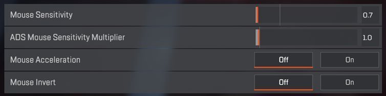 Seagull Apex Legends Sensitivity