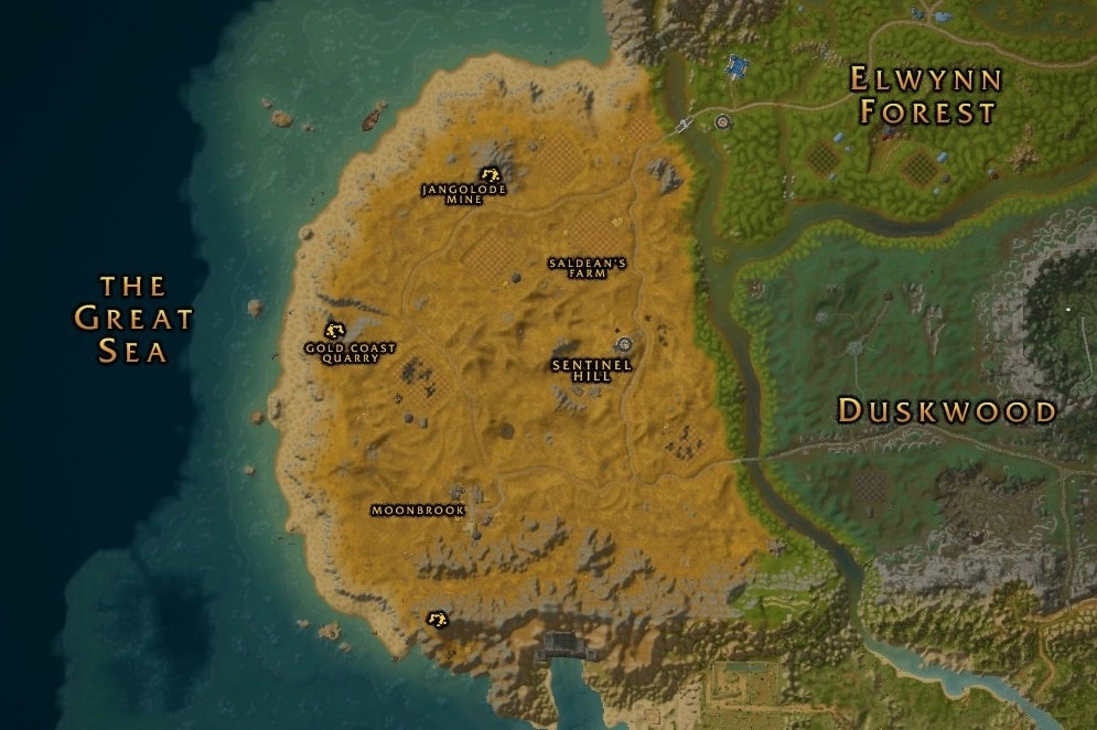 wow classic atlas world map