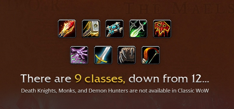 wow classic classes