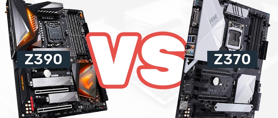 Z390 Vs Z370 motherboard